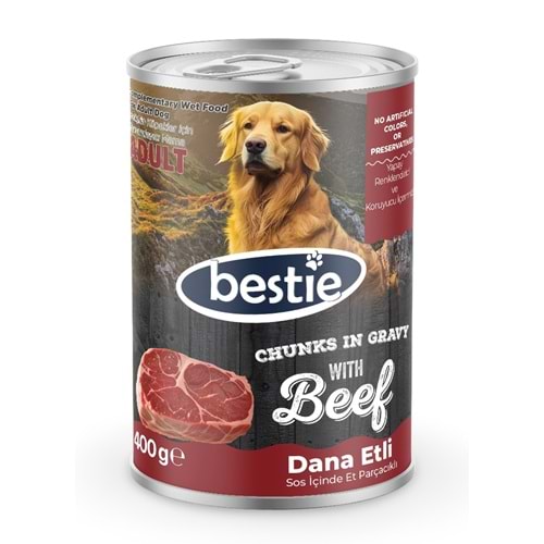 Bestie Dana Etli Köpek Konserve Maması (400 Gr)